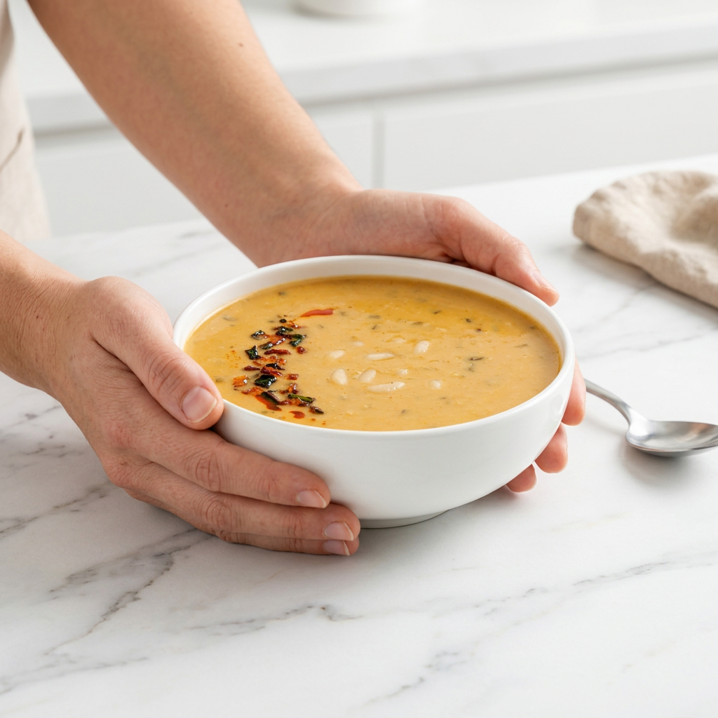 Sopa de Alubias con Verdeo Tostado · Caja x 5 (500 g c/u) - sin IVA